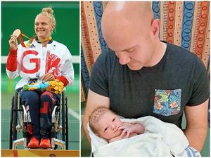 Supporting image for story: It's a boy! Baby joy for tennis champion Jordanne Whiley