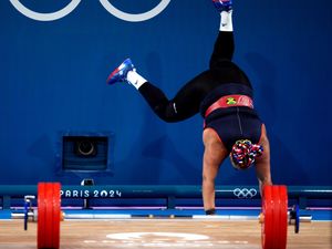 Supporting image for story: Emily Campbell launches cartwheel celebration after bagging Olympic bronze