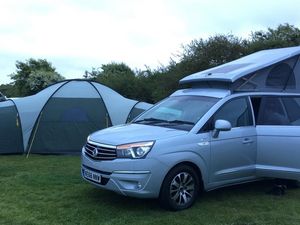 Supporting image for story: We spend a night in the SsangYong Turismo Tourist campervan