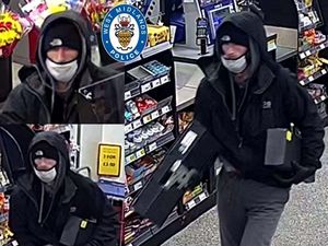 Supporting image for story: Police release pictures of man who smashed his way into Wolverhampton shop