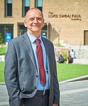 The University of Wolverhampton’s vice-chancellor Professor Geoff Layer