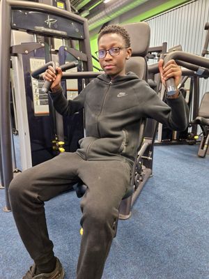 Daniel said the centre had helped him to become fitter and improve his mental health