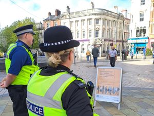 Officers in Wolverhampton