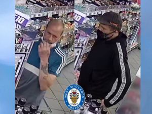 Supporting image for story: Police issue images of men following burglary