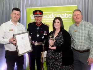 Supporting image for story: King’s Award provides a special birthday present for AEDdonate