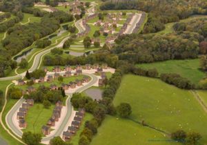 An artist's impression of the 350-house estate planned for 'The Hem', Telford. Picture: Atkins Global for Telford and Wrekin Council