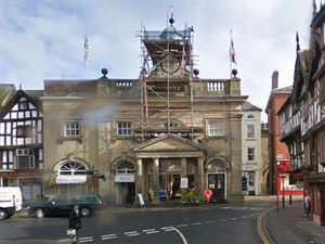 Supporting image for story: Ludlow's Buttercross glass doors plan axed
