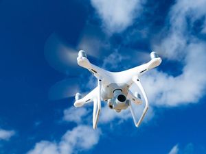 Supporting image for story: Drone strikes ‘could do more damage to planes than birds’