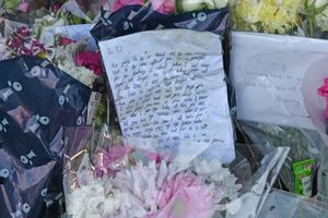 Detailed and emotional messages were left at the scene