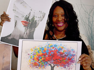 Supporting image for story: Artist now hosting paint nights after unleashing her inner 'Picasso' in lockdown 