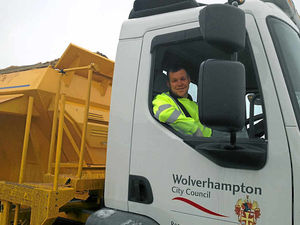Supporting image for story: Round the clock shift as Wolverhampton gritters keep main roads clear
