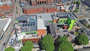 City of Wolverhampton College's new state-of-the-art £61million campus is taking shape ahead of its opening date in the autumn