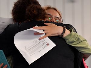 Supporting image for story: Watch: 67 amazing photos of students celebrating A-level success across the West Midlands