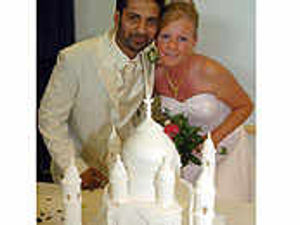 Supporting image for story: Slice of Taj Mahal at wedding