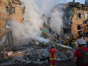 Supporting image for story: Russian drone and missile attack kills 15 and injures 48 in Ukraine’s capital