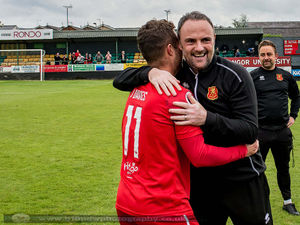 Supporting image for story: Chris Hughes pens new deal at Newtown