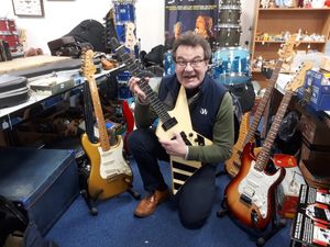 Supporting image for story: Drums and guitars worth £20,000 going under hammer