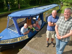 Supporting image for story: Charity's new canal boat arrives at home near Ellesmere 