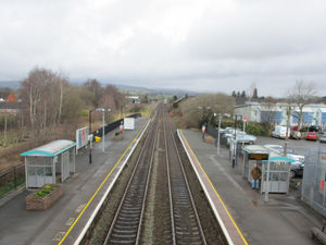 The incident took place near Craven Arms railway station.