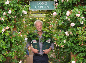 Head rosarian Michael Marriott, at David Austin Roses, Albrighton