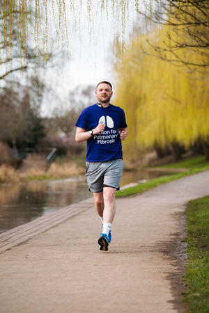 Greg Heathcote has been taking on a 5k run every day in memory of his friend Paul