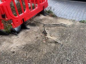 Supporting image for story: MP welcomes repairs to high street's 'trip hazard' paving