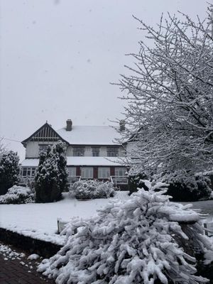 Supporting image for story: It's 'snow-wonder' they are laughing at Wheatlands