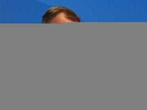 Jeremy Hunt with arm outstretched