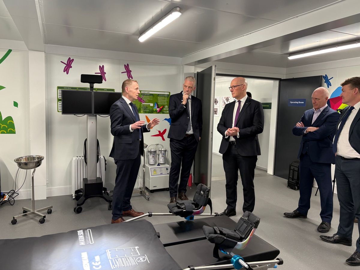 Assembling child health facilities shows our &lsquo;solidarity&rsquo; with Gaza &ndash; Swinney