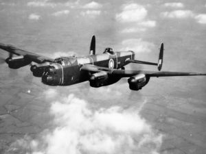 A Lancaster bomber 