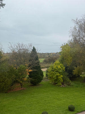 The scene in Uffington as pictured by resident Rob Story