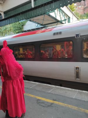 Red Rebels at Shrewsbury 