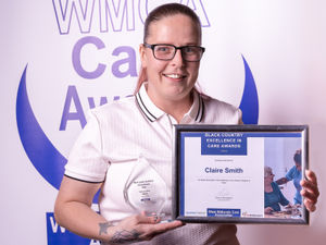 Supporting image for story: Former bar worker thanks college after winning carers award