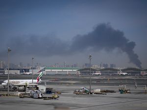 Supporting image for story: UK flights to and from Middle East remain suspended until Monday, airlines say
