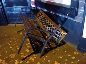 Supporting image for story: Bridgnorth residents offer £50 rewards to snare girls who 'smashed up bench'