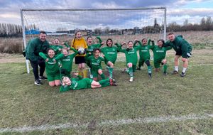 Elston Hall Primary School's girls football team won their league
