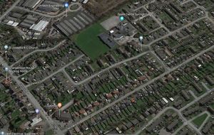 An aerial view of Springhill Road and the surrounding area. Photo: Google