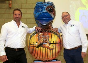 Paul Tarr and Mark Evans from MKM Building Supplies