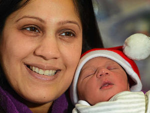 Supporting image for story: Meet the Christmas Day babies