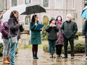 Supporting image for story: History fans given a tour of Shrewsbury Library during DarwIN week