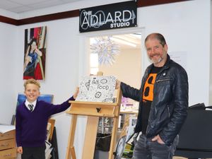 Supporting image for story: Shrewsbury's Doodle Boy wins art scholarship thanks to Charlie Adlard
