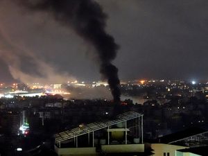 Supporting image for story: Israel strikes Hezbollah’s HQ in huge blast targeting militant group’s leader