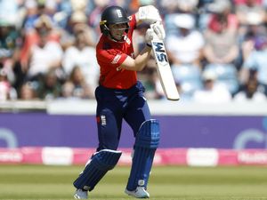 England’s Heather Knight bats against Pakistan in a T20 international