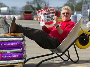 Supporting image for story: Bryan's putting his feet up after 50 years with the same Shropshire firm