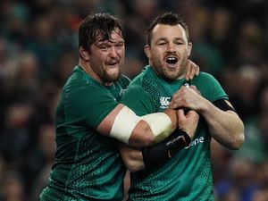 Supporting image for story: Andrew Porter says veteran mentor Cian Healy remains a ‘huge asset’ for Ireland