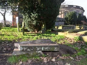 Supporting image for story: 'Scrooge Gravestone' destruction - Shrewsbury police appeal for information