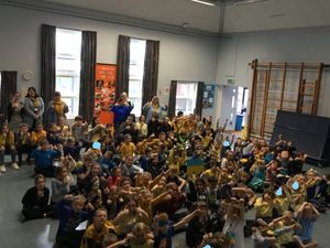 Supporting image for story: County pupils do their bit to help the people of Ukraine