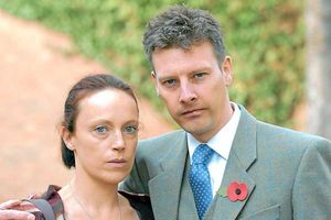 Rhiannon and Richard Stanton Davies, whose daughter Kate died shortly after birth in 2009