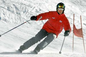 Schumacher, an accomplished skier, was injured nearly four weeks ago