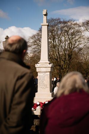 A special ceremony was held at Tipton Cemetery to mark the 100th anniversary of the tragedy.